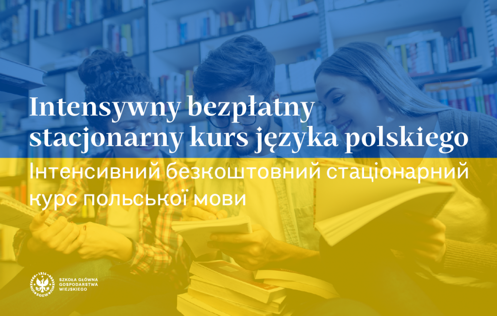 Intensywny bezpłatny stacjonarny kurs języka polskiego